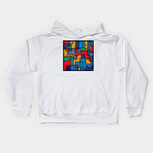 ABSTRACT GEOMETRY Kids Hoodie